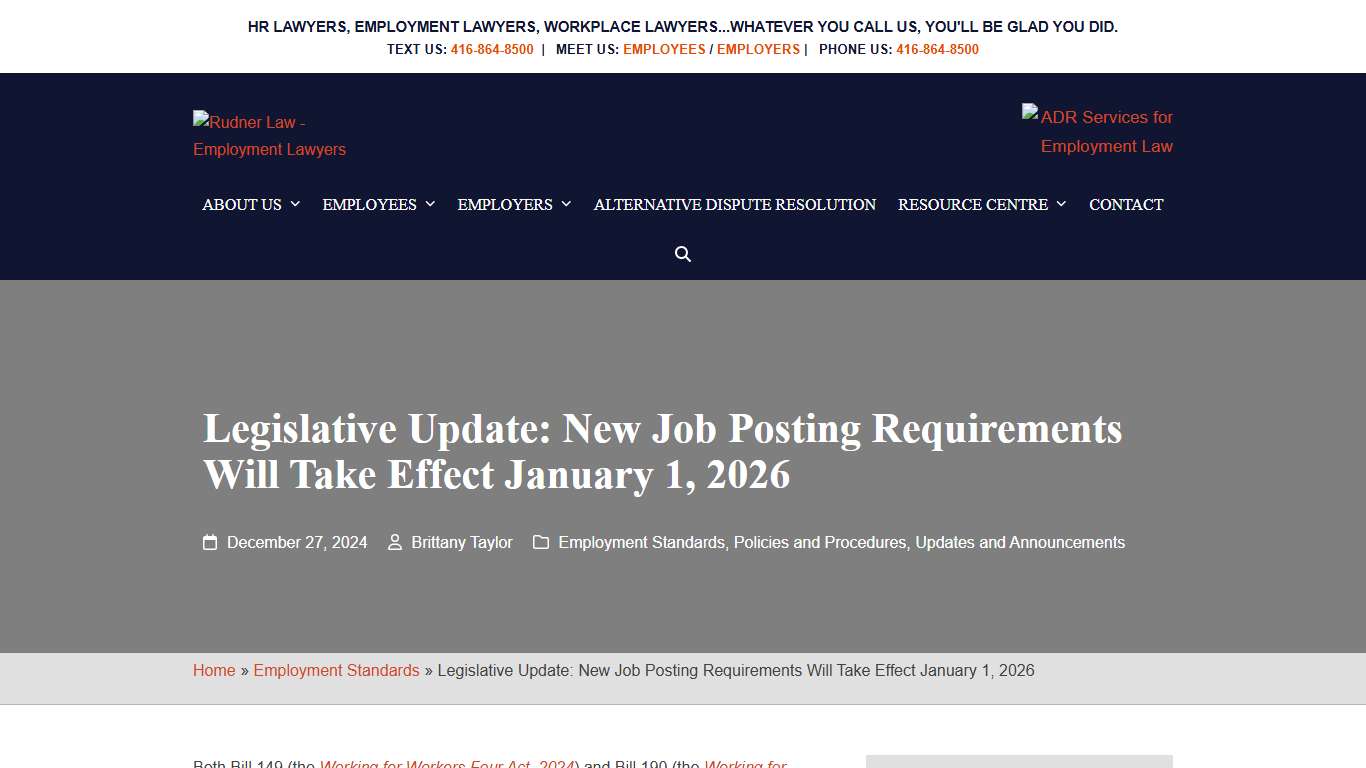 New Job Posting Requirements Take Effect January 1, 2026